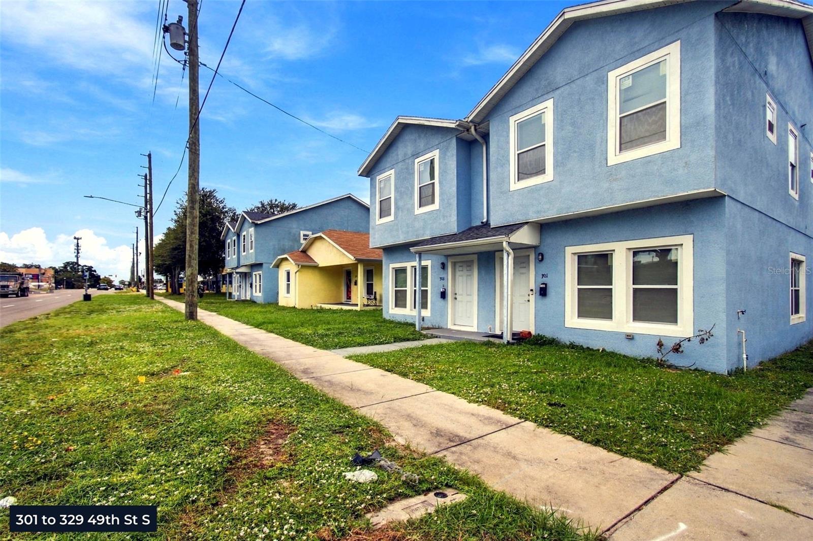 29 Unit Rental Portforlio For Sale in St.Petersburg, FL - Built New in 2025  $11,400,000